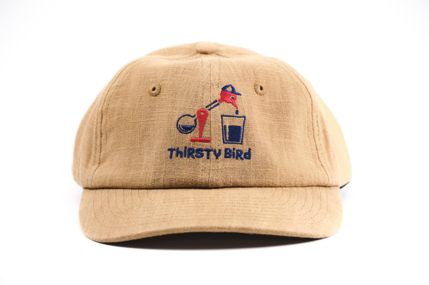 Sustainable Linen Brown Dad Hat