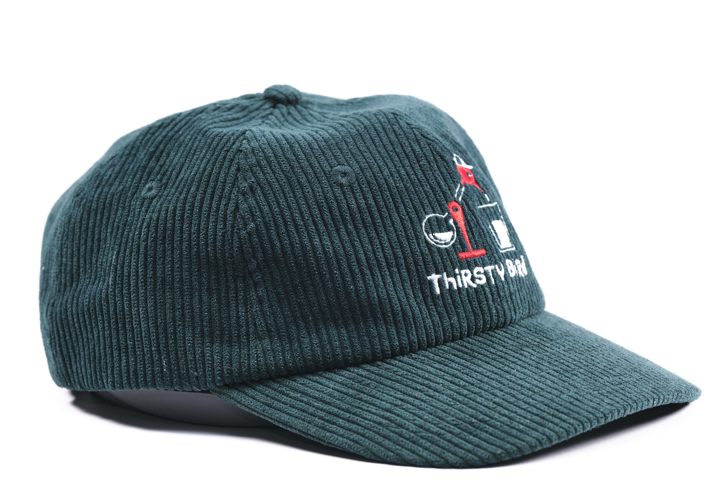 Emerald Green Eco-Friendly Corduroy Hat