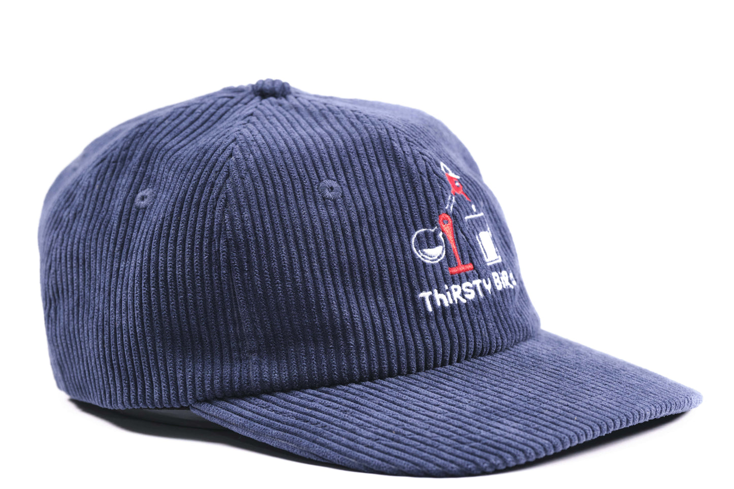 Sustainable Navy Corduroy Hat